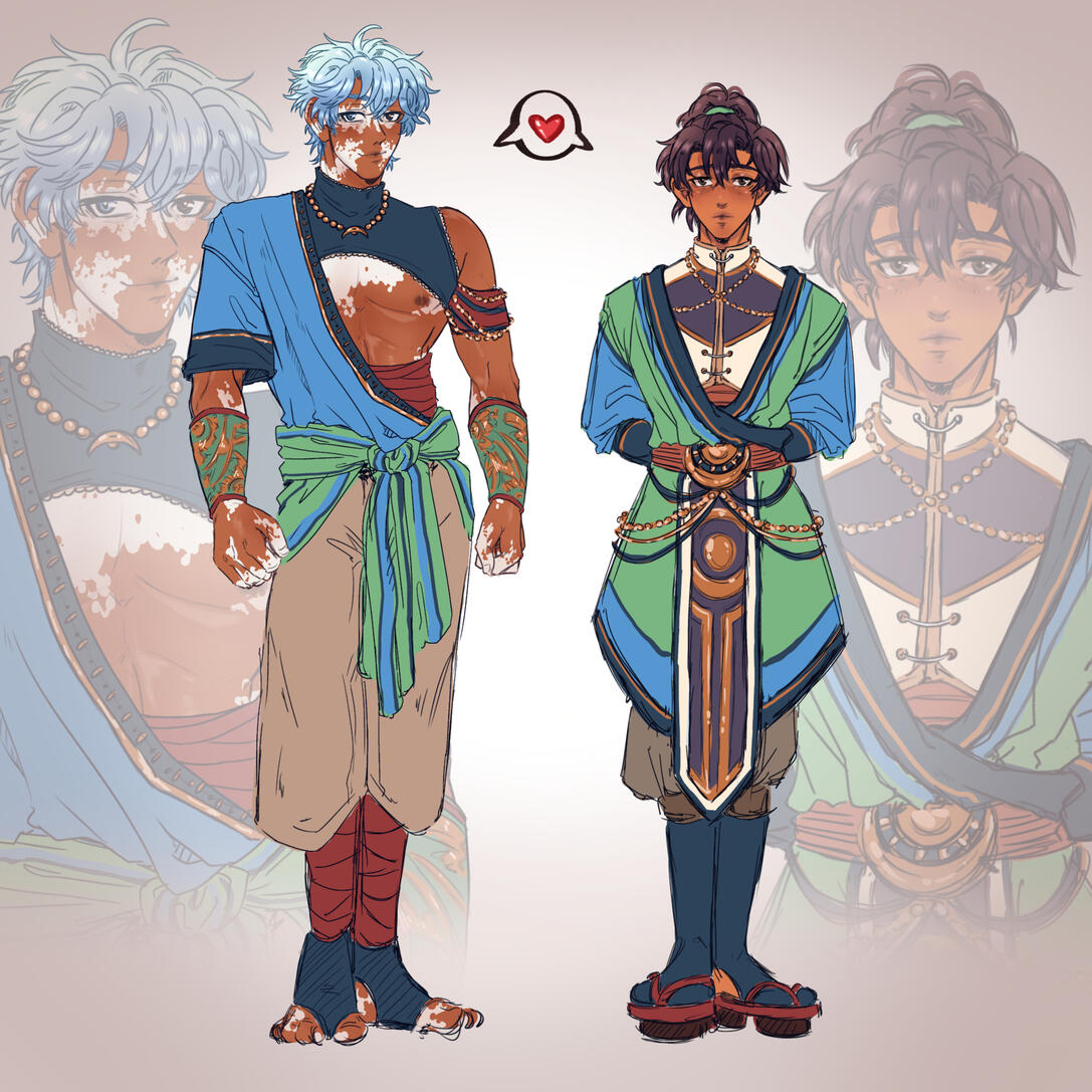 Chibi Keychain Designs (May + June 2023)